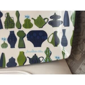 NWT Jonathan Adler Serving Tray Melamine 10”x18”
